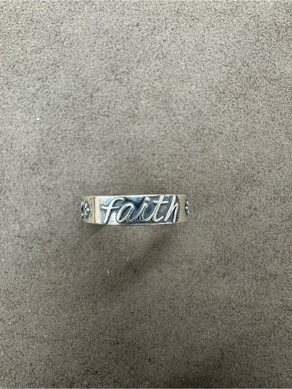 James Avery RETIRED Faith, Hope & Love Ring